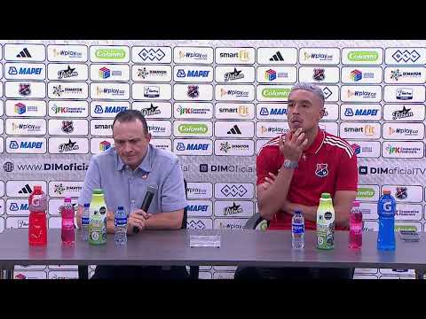 Rueda de prensa de Medellín tras su partido con Alianza Valledupar