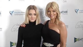 Donna D'Errico & Frankie-Jean Sixx "Only God Can" World Premiere Red Carpet