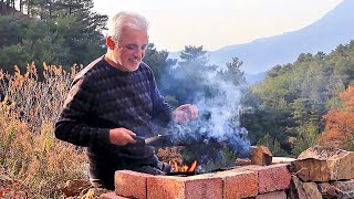 Köyde MÜKEMMEL Bir Kahvaltı | Kıymalı BOHÇA KREP Yaptım