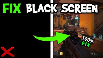How To Fix Black Screen in Black Ops 4 (Easy Steps)