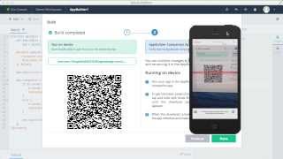 AppBuilder Quick Start screenshot 2