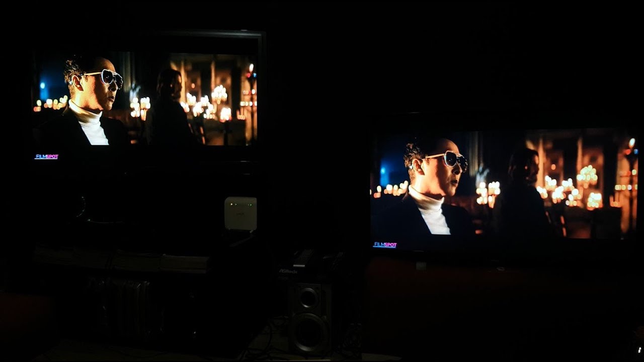 PANASONIC 1080P NEO PLASMA TV VS PHILIPS 4K LED TV COMPARISON 3JOHN