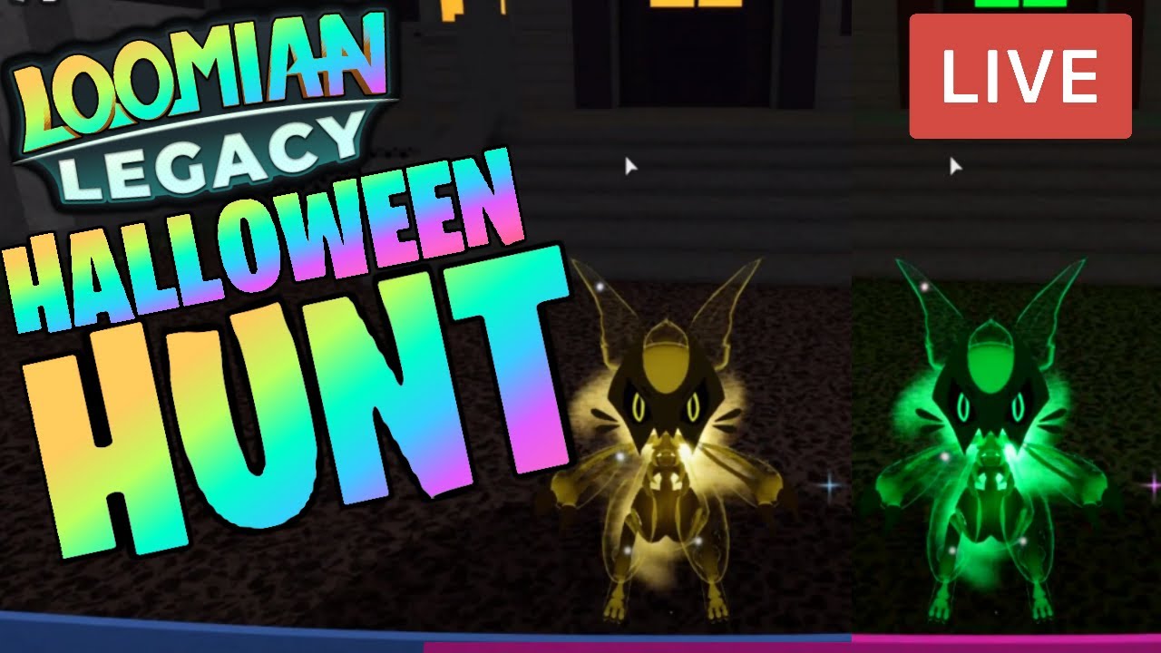 LOOMIAN LEGACY HALLOWEEN EVENT LIVE ( Giveaway for everyone 10+ subs)