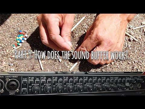 How does the sound card's buffer work? [why do we need computer power?]