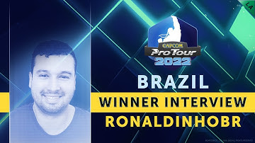 Interview with RonaldinhoBR | Capcom Pro Tour 2022 Brazil Winner