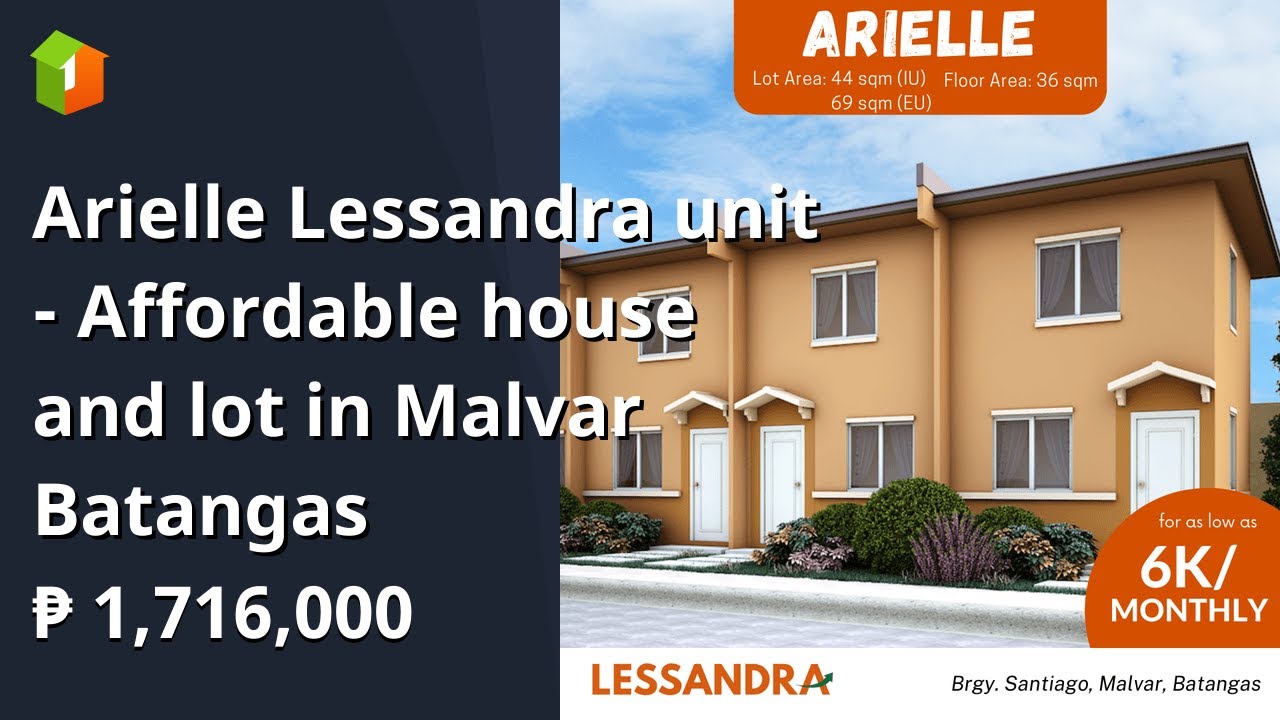 Arielle Lessandra unit - Affordable house and lot in Malvar Batangas ...