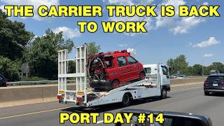 Picking up another fire truck but with my mostly rebuilt Toyota Dyna UNIC twin carrier truck - #14