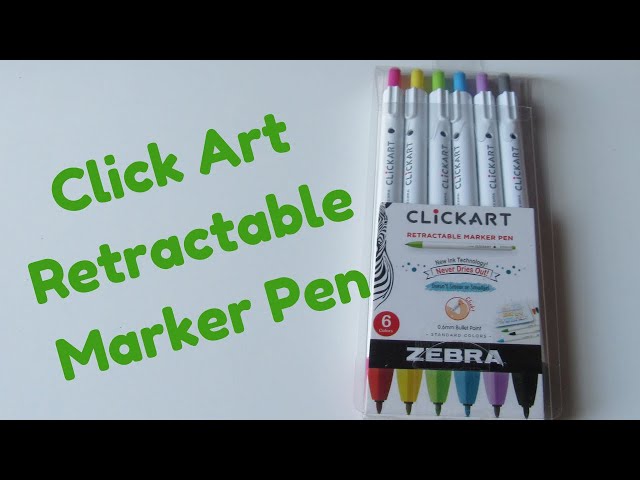I only journaled in pen or pencil and after awhile, I thought it got kind  of boring lol. I came across these Clickart retractable marker pens that I  recommend. Especially if you
