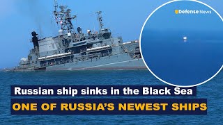 Video shows Ukraine's drones hit Russian ship in Black Sea
