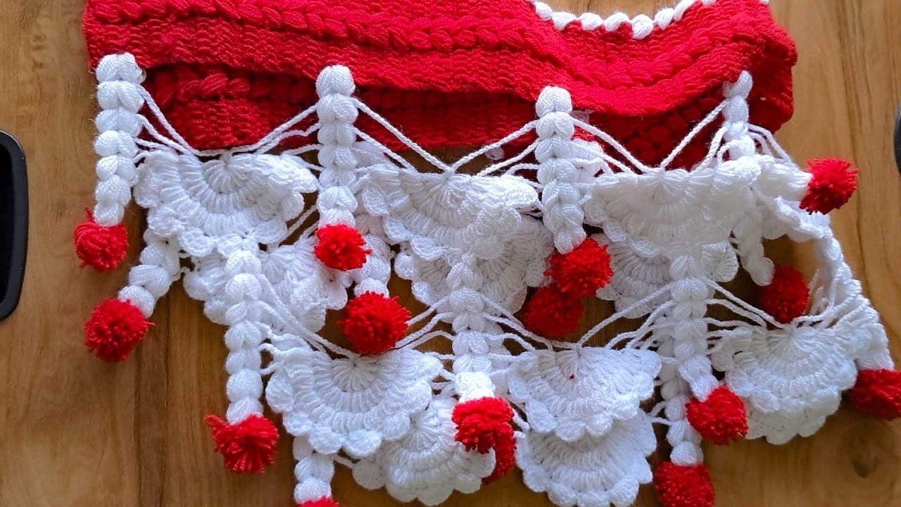 Wow....latest 🎀Woolen jhalar design toran Gate parda Woolen door hanging Gate Prda jhalar design 