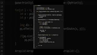 K Closest Points to Origin     #java #gfg #potd #queue #priorityqueue #programming #coding #easy