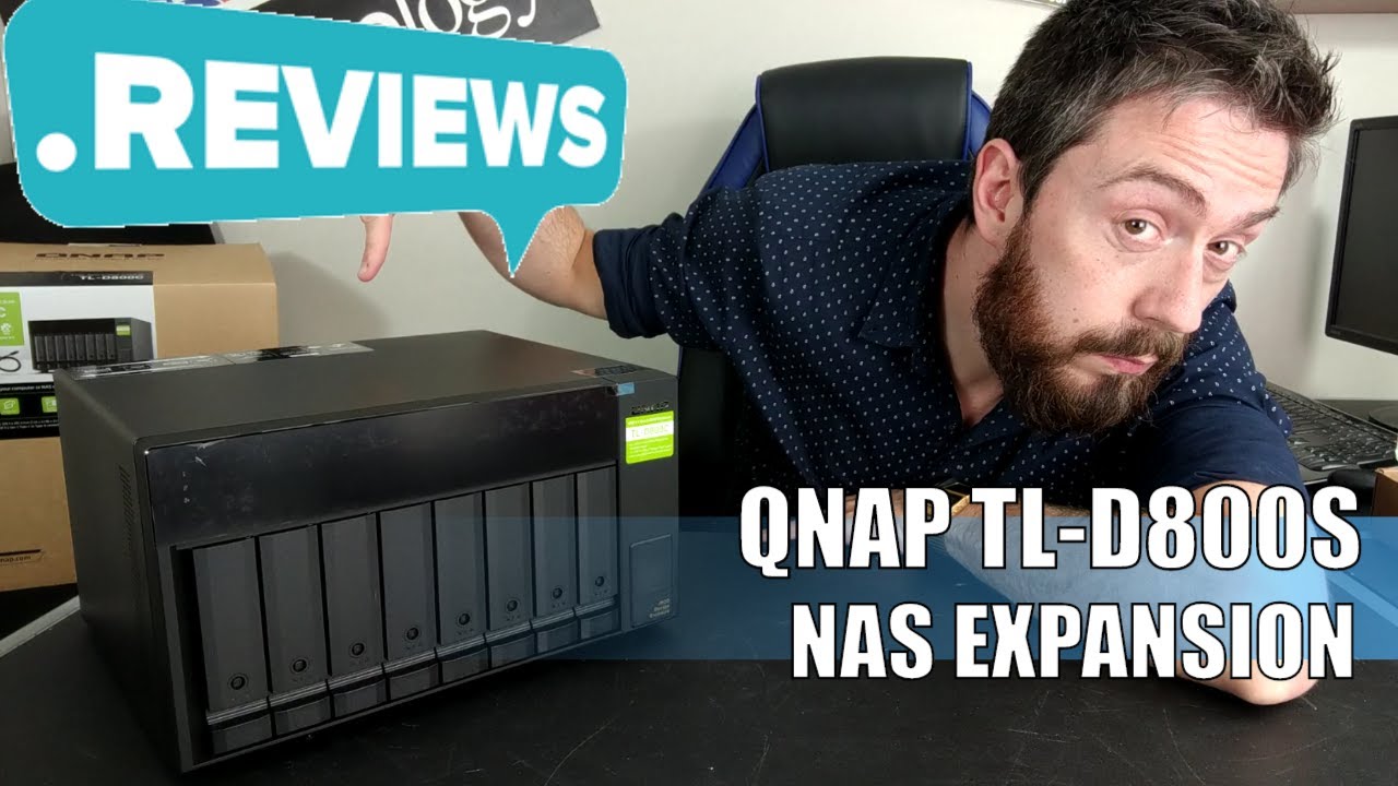QNAP TL D800C Hardware Review - YouTube