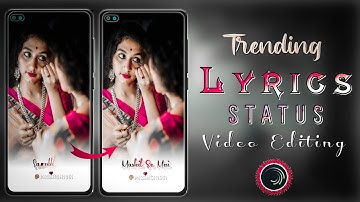 Alight motion Circular Ripple status video | Viral Lyrics status video kaise banaye