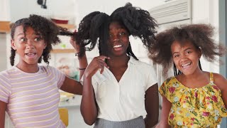 Our Family of 9 Hair Wash Day Using the Same Products (Part 2)