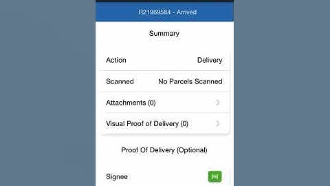 How to complete a "stop" in the CXT driver app