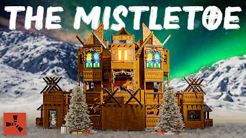 The Mistletoe - The MOST Defendable SOLO/DUO/TRIO Base In RUST - 2023 Design