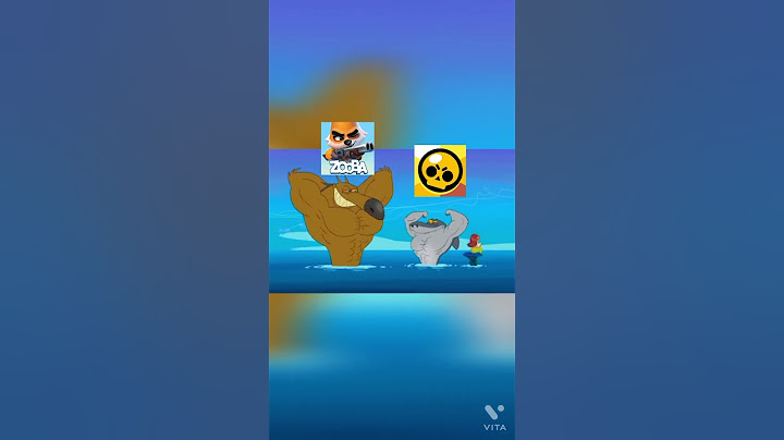 Zooba vs Brawl Stars Funny Video #shorts #funny #animated #brawl stars