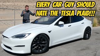 Why I HATE the Tesla Model S Plaid, even though it's probably the greatest car ever made.