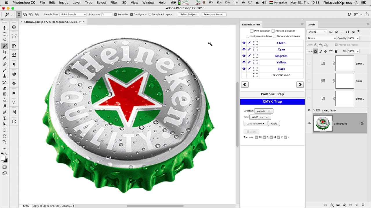 RetouchXpress - Create Super-Smooth Pixel Trappings