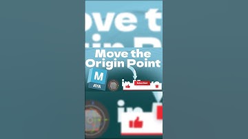 Every Maya user should know this trick for moving the Original Point. #learnmaya #learn3dmodeling