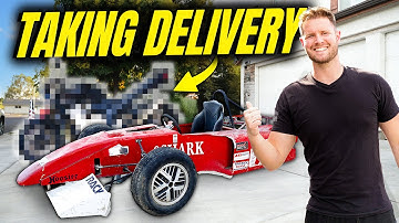 THE ENGINE JUST ARRIVED for Rebuilding the CRASHED FORMULA CAR!!