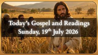 🙏Today’s Catholic Mass Readings & Gospel Reflection – Sunday, 19th July 2026 🙏