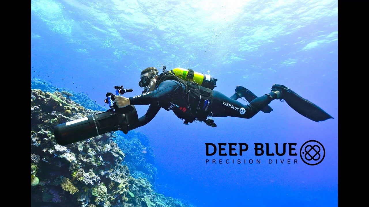Deep Blue Tritium Illumination Dive Quartz // DAYNIGHTPC2BLUE video thumbnail