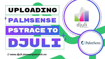 Uploading data from a PalmSens potentiostat into Djuli
