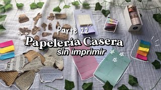 RECREANDO PAPELERIA POPULAR CASERA PT.22 SIN IMPRIMIR sof_art_notes