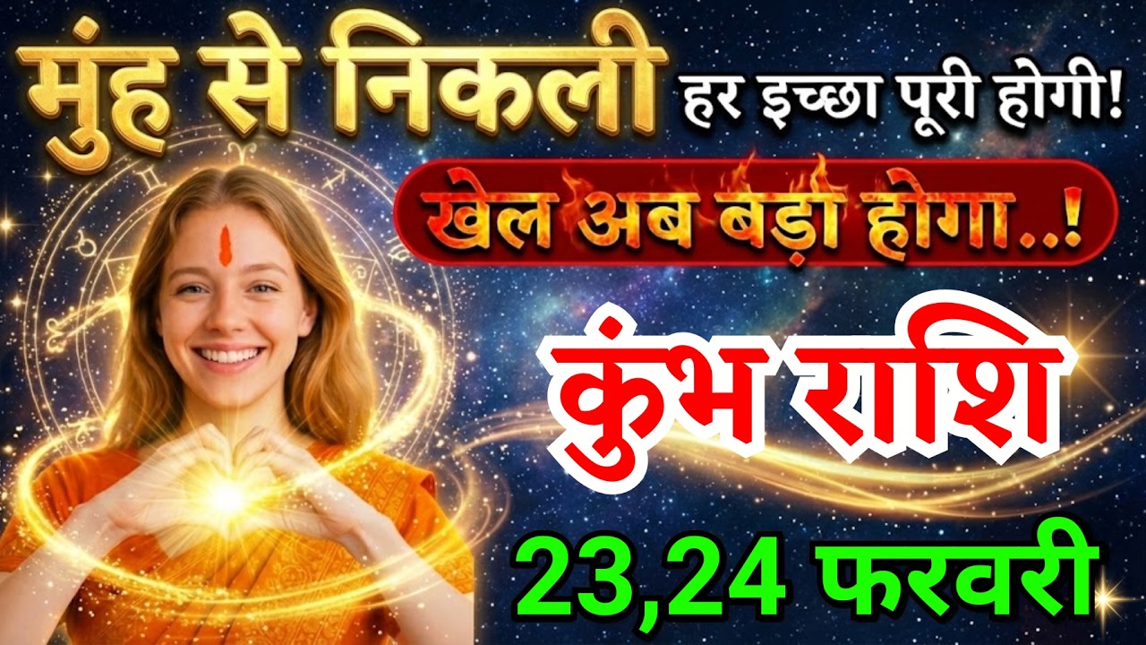 24 फरवरी, कुंभ राशि वालों मुंह से निकली हर इच्छा पूरी होगी, Kumbh Rashi, शुभ समाचार