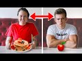 I Swapped Diets With My Sister For a Day (bad idea)
