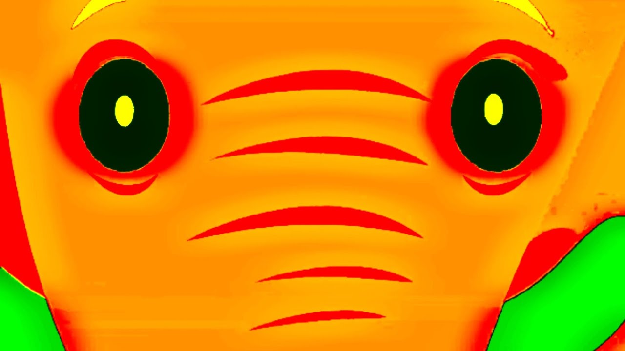 Hickory Dickory Dock Elephant Went Up The Clock | Thermal +Swirl +Mirror Effects | Super Simple Song