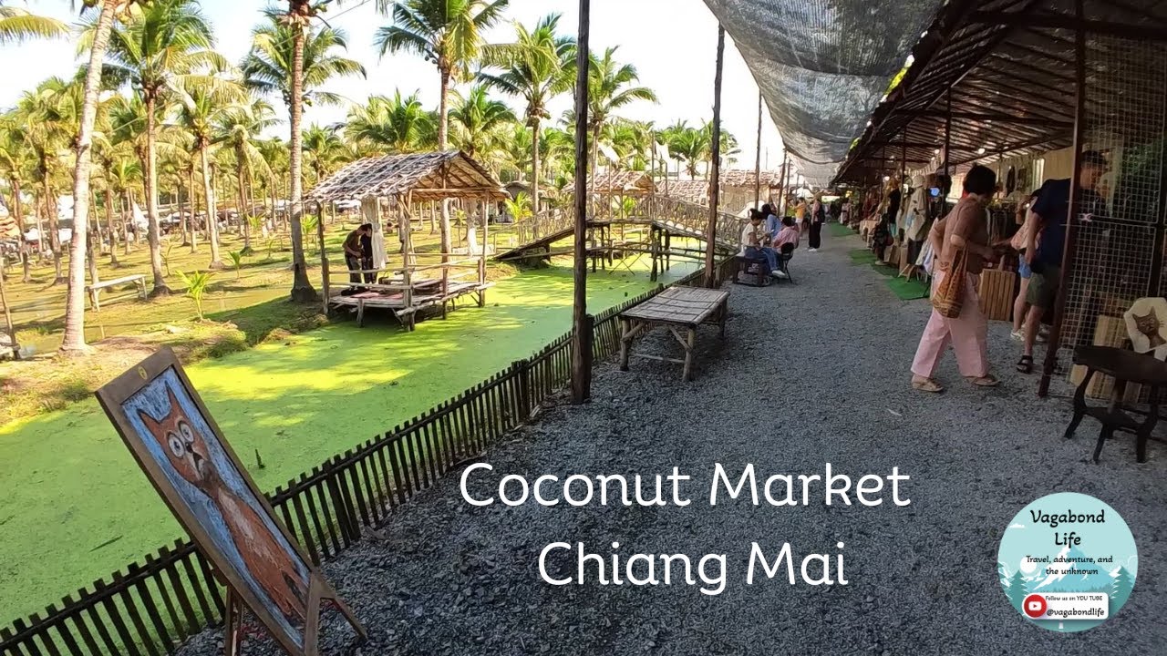 Coconut Market Chiang Mai YouTube