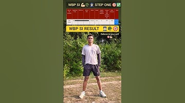 WBP SI PRELIMS SCORE 180.5 BELIEVE IN YOUR SELF🎯✅ WBP SI RESULT ||#wbp #wbpsipmtpet #wbpsiresult2025