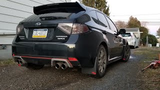 Rokblokz Mudflap Install on 11-14 WRX Hatch