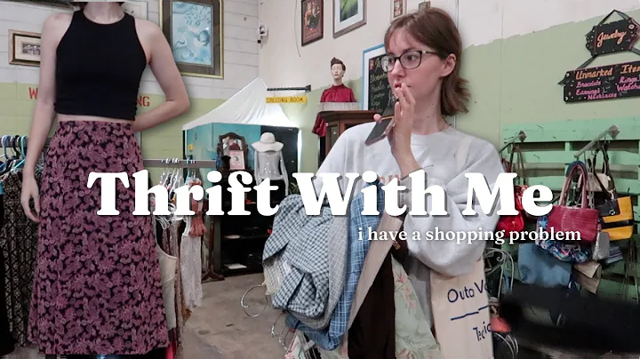 Thrift With Me // try on thrift haul + shopping wi...