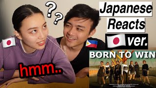 JAPANESE Reacts ”BINI Born to Win JP ver.”
