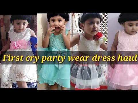 firstcry girl party dress