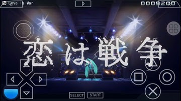 [PPSSPP Project Diva (1st) Gameplay] Love is War - Hatsune Miku (720p/60fps)