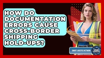 How Do Documentation Errors Cause Cross-border Shipping Hold-ups? - Smart Logistics Network