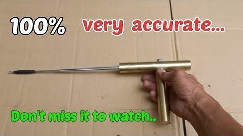 DIY, UPGRADED TELESCOPIC TYPE GOLD DETECTOR VERSION 3