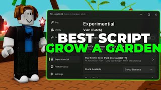 Roblox Grow a garden script (Pastebin)