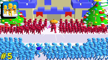 Gun Clash 3D - Gameplay (iOS, Android) Walkthrough Part 5 | Level 30 - 35