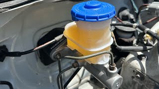 Brake Failure! New Brake Master Cylinder + Honed Developments Brake Booster Delete Honda Civic EK screenshot 2