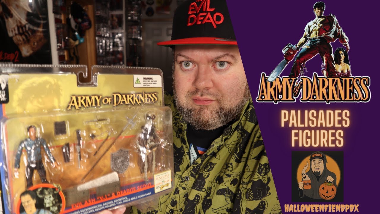 Army of Darkness Palisades Figures - YouTube
