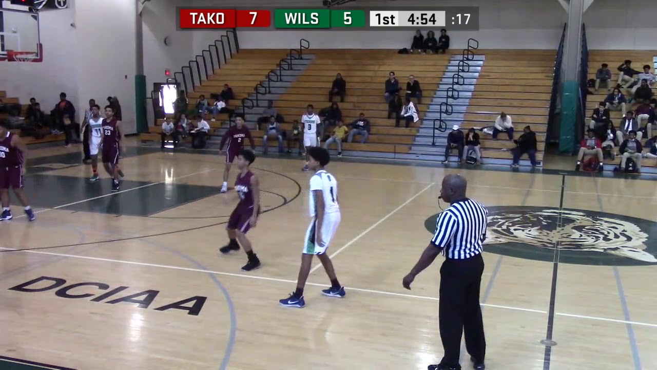 Wilson Jv Basketball Vs Takoma Academy Youtube
