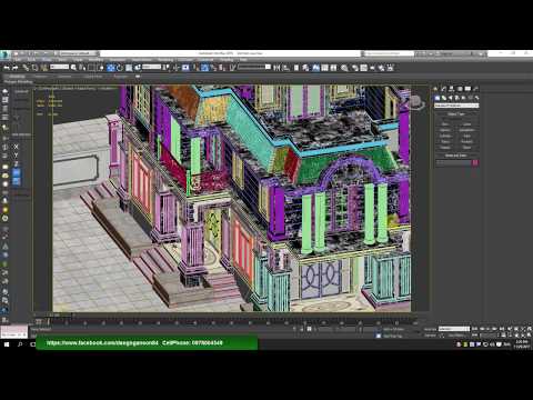 ♛ Xref file trong 3dsmax trong khung cảnh lớn .B20. Học Render Ngoại Thất Nâng Cao 3DsMax Online