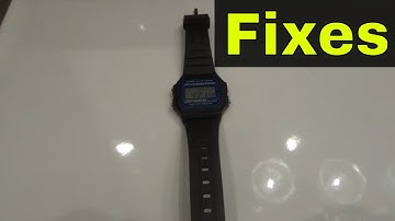Casio F105 Watch Not Working-Easy Fixes To Try First