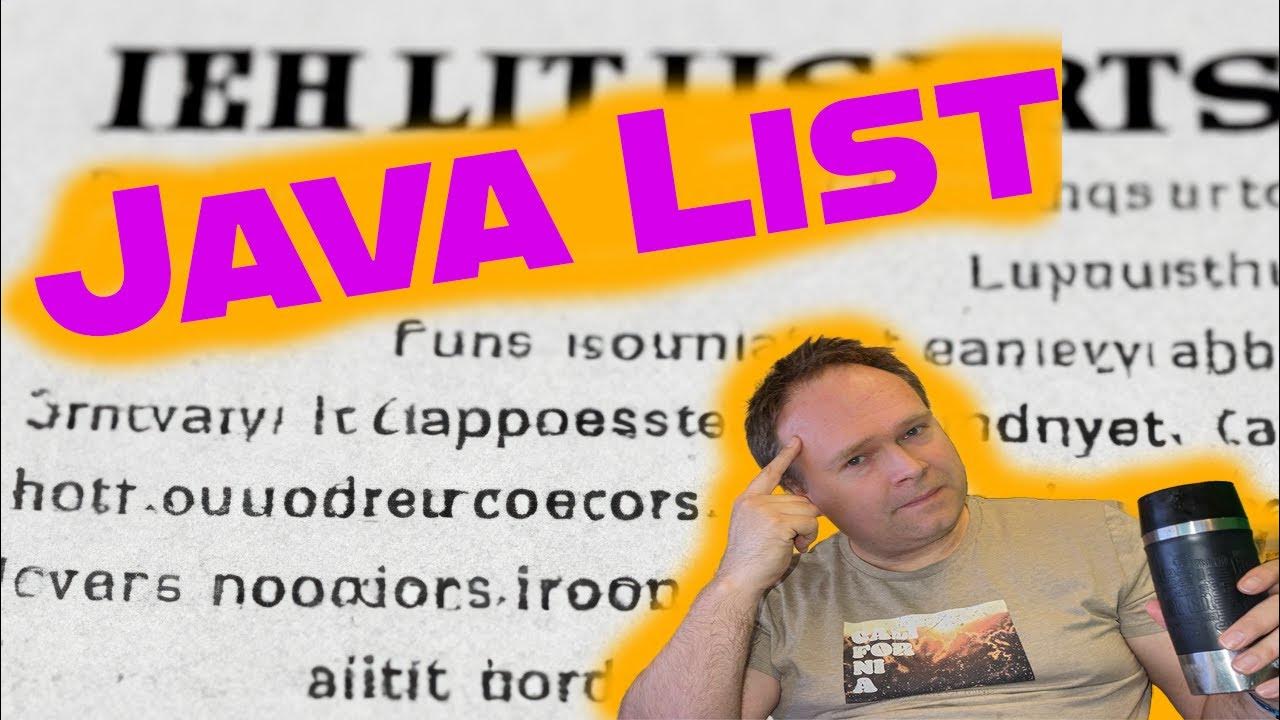 Java Magic List Trick - YouTube