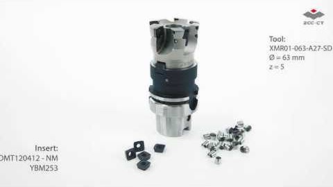 Hochvorschubfräser – XMR01 Serie #ZCCCuttingToolsEurope